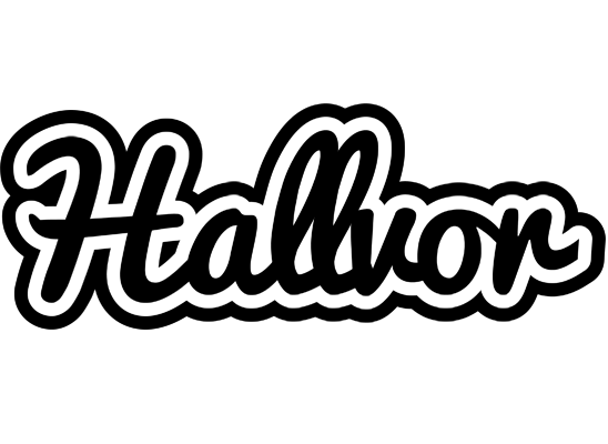 Hallvor chess logo