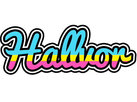 Hallvor circus logo