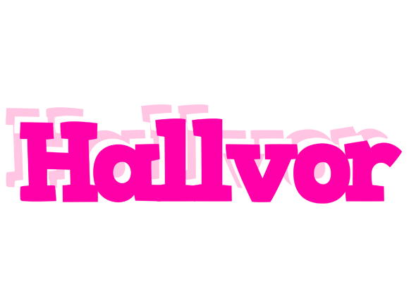 Hallvor dancing logo