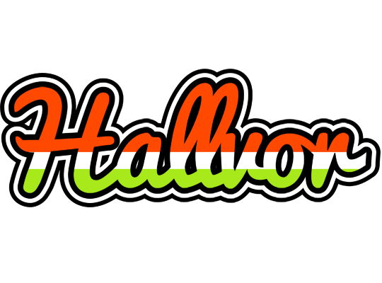 Hallvor exotic logo