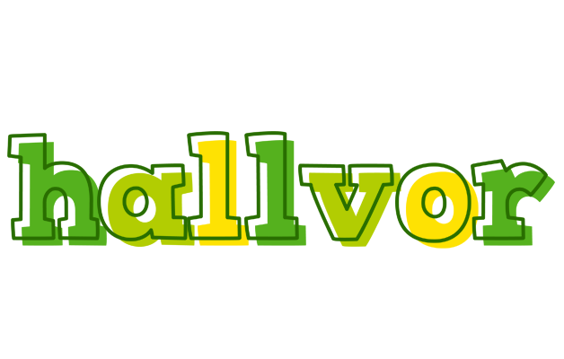 Hallvor juice logo