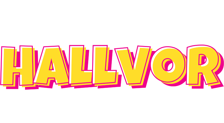 Hallvor kaboom logo
