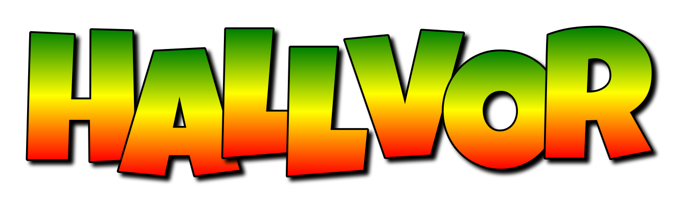 Hallvor mango logo