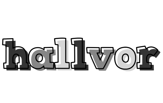 Hallvor night logo