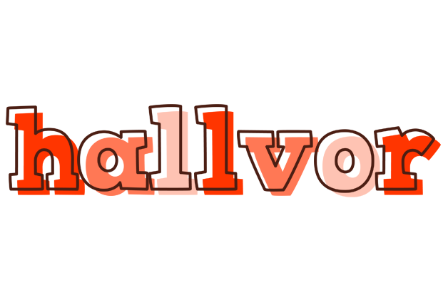 Hallvor paint logo
