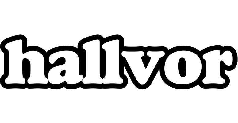 Hallvor panda logo