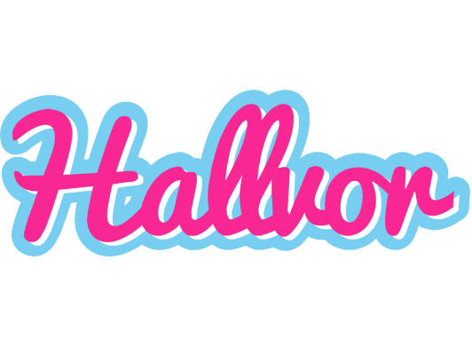 Hallvor popstar logo
