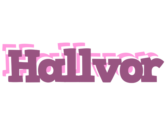 Hallvor relaxing logo