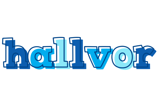 Hallvor sailor logo