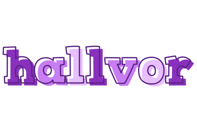 Hallvor sensual logo