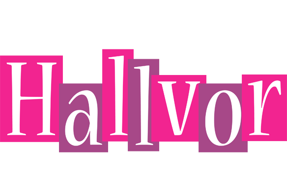 Hallvor whine logo