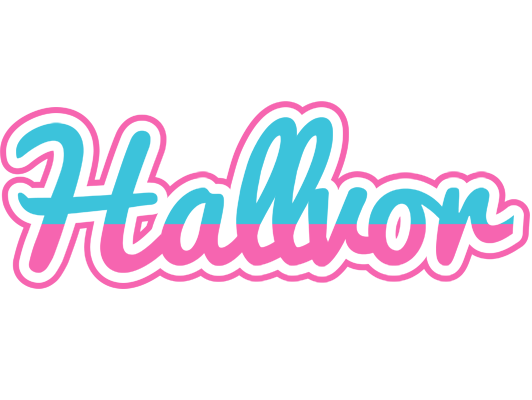 Hallvor woman logo