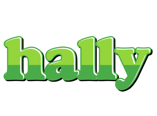 Hally apple logo