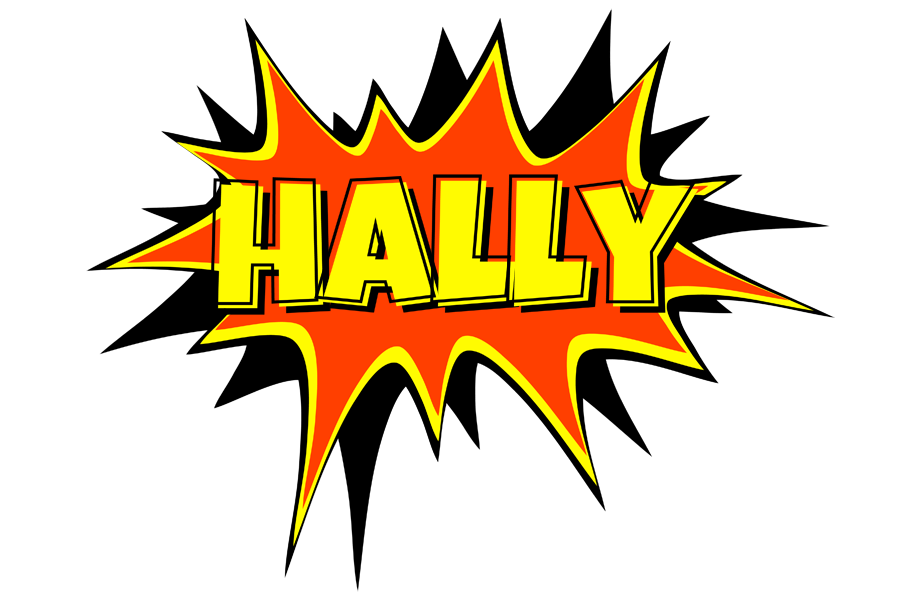 Hally bazinga logo