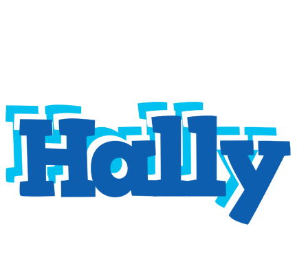 Hally business logo