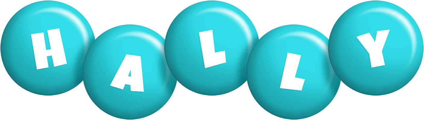 Hally candy-azur logo