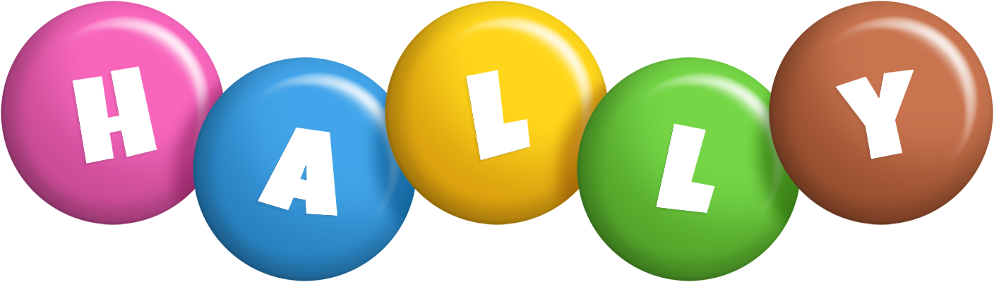 Hally candy logo