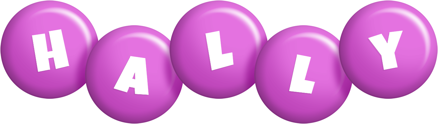 Hally candy-purple logo