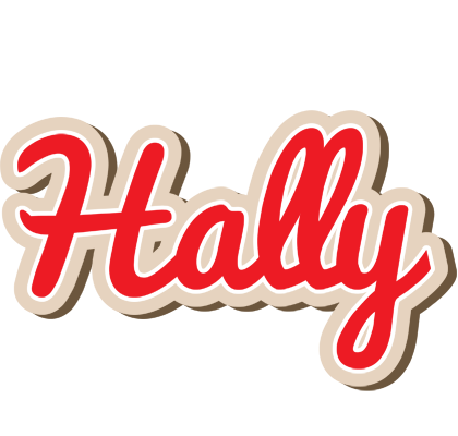 Hally chocolate logo