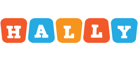 Hally comics logo