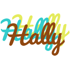 Hally cupcake logo