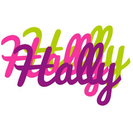 Hally flowers logo