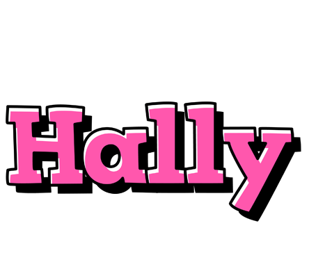 Hally girlish logo