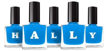 Hally glossy logo