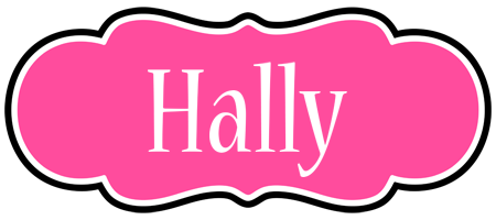 Hally invitation logo