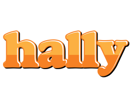 Hally orange logo