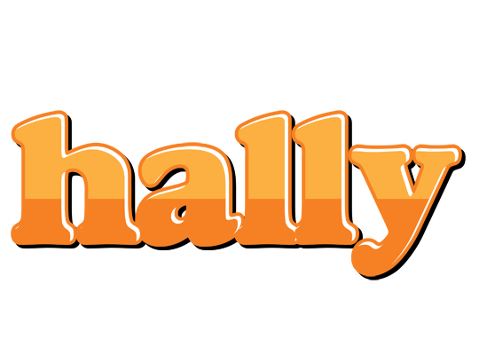 Hally orange logo
