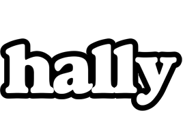 Hally panda logo