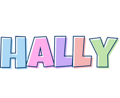 Hally pastel logo