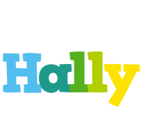 Hally rainbows logo