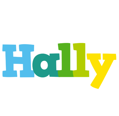 Hally rainbows logo