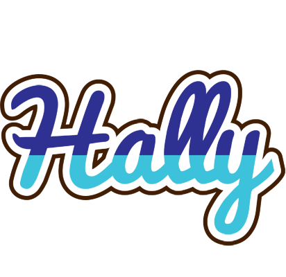 Hally raining logo