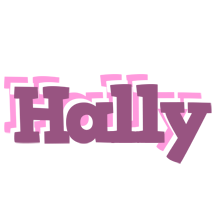 Hally relaxing logo