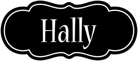 Hally welcome logo