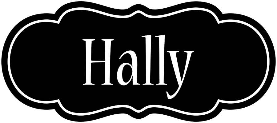 Hally welcome logo