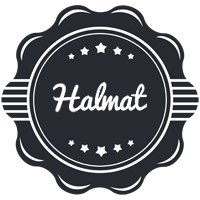 Halmat badge logo