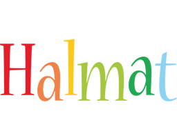 Halmat birthday logo