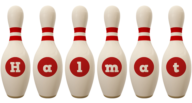 Halmat bowling-pin logo