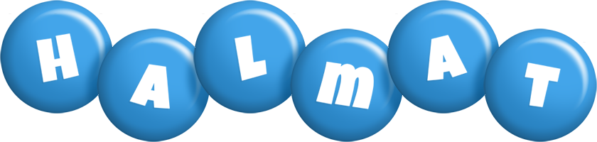 Halmat candy-blue logo