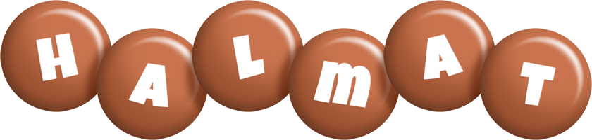 Halmat candy-brown logo