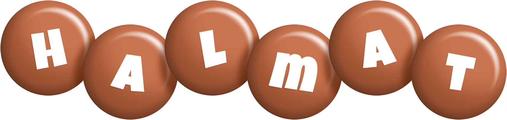 Halmat candy-brown logo