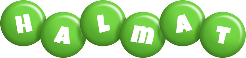 Halmat candy-green logo