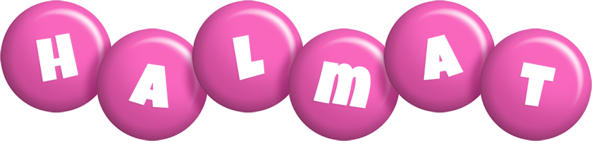 Halmat candy-pink logo