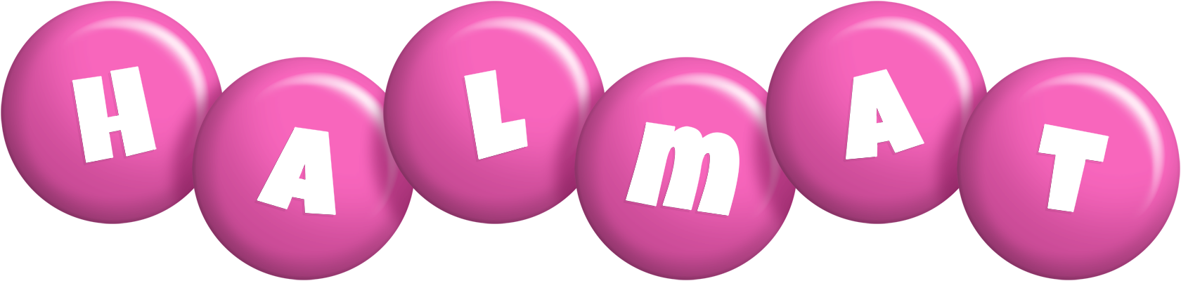 Halmat candy-pink logo