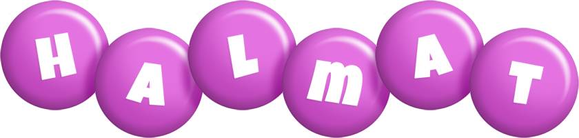 Halmat candy-purple logo