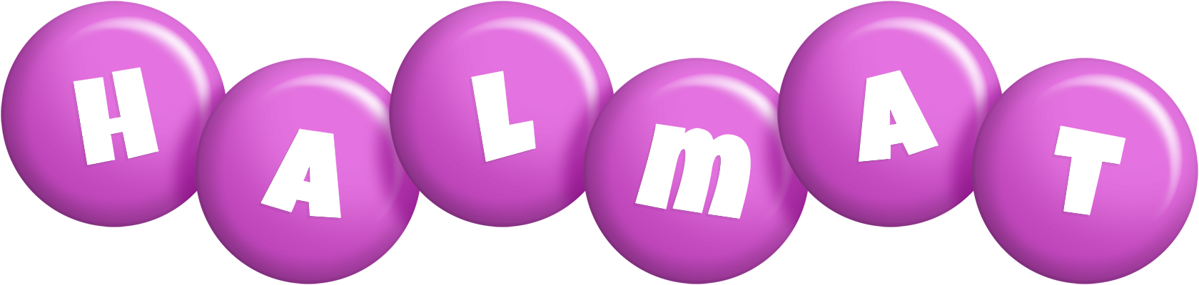 Halmat candy-purple logo